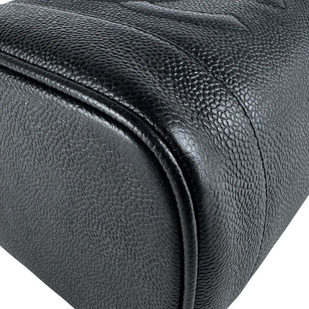 CHANEL Black Caviar Leather Vanity Bag - Picture 9 of 14